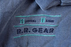 Vintage 1990s Randy River Heavy Cotton Quarter Zip Mock Neck Sweatshirt