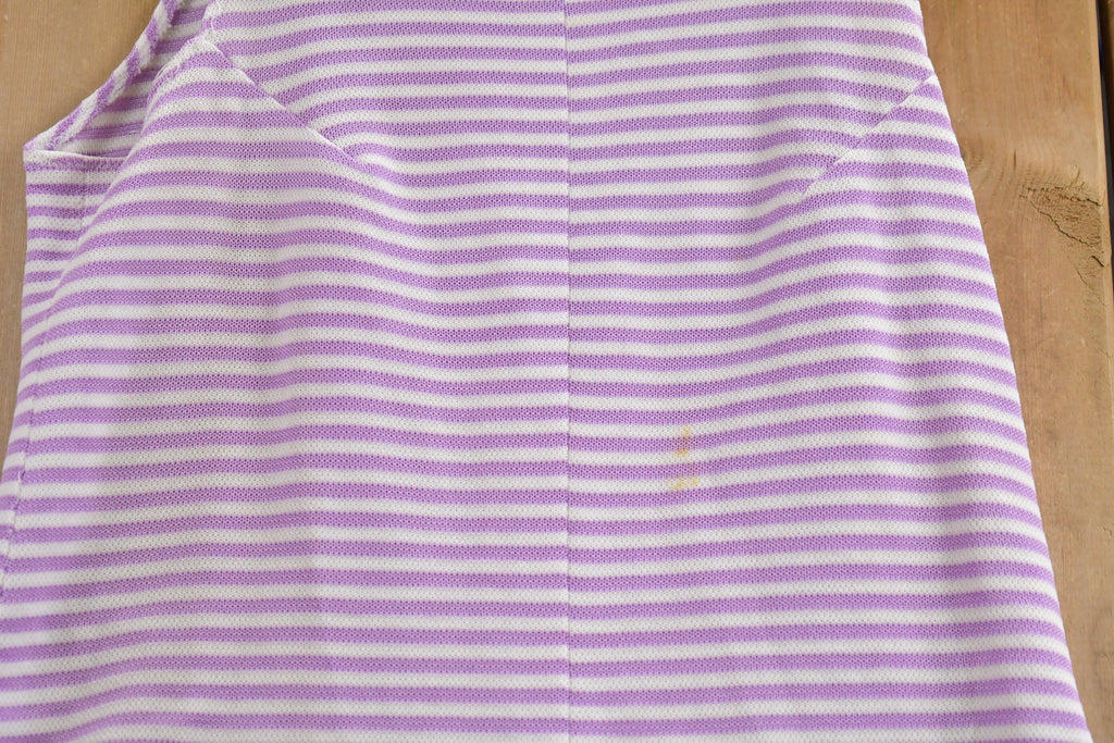 Vintage 1970s Striped Midi Dress