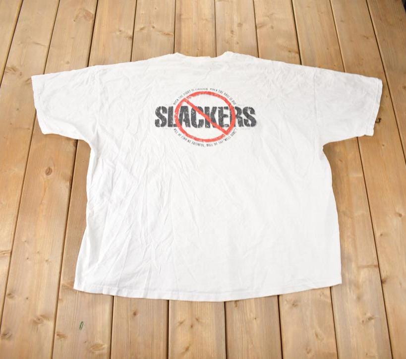 Vintage 2001 Slackers Salvation Army Graphic T Shirt