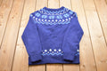 Vintage Knitted Sweater