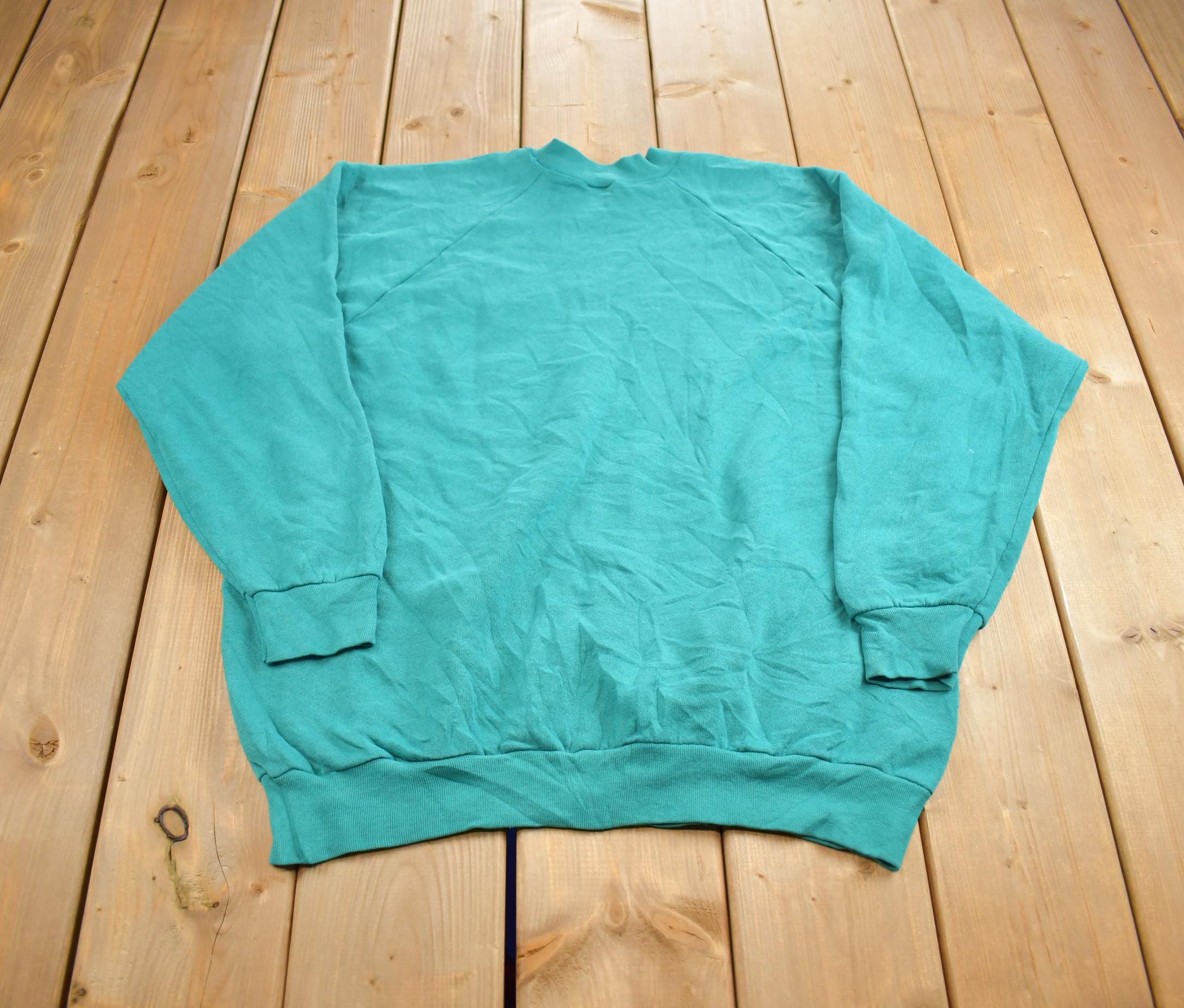 Vintage 1990s Wing Embroidered Crewneck Sweatshirt Made In USA