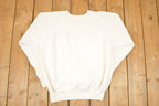 Vintage 1990s Large Rose Puffy Print Crewneck Sweatshirt Womens XL