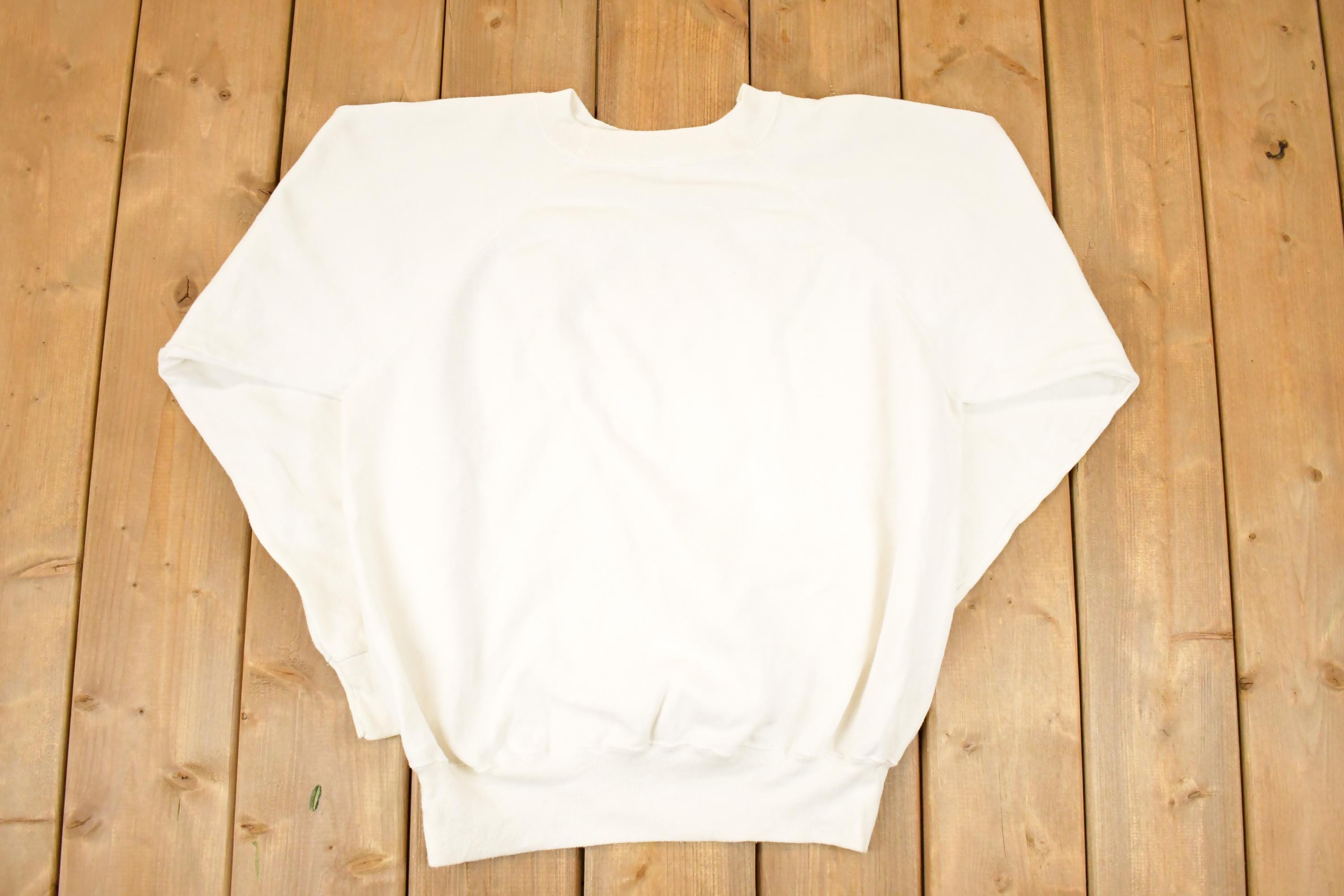 Vintage 1990s Large Rose Puffy Print Crewneck Sweatshirt Womens XL