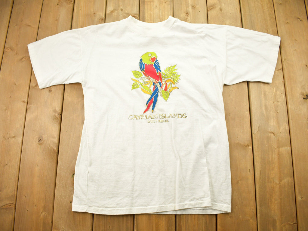 Vintage 1990s Cayman Islands Souvenir T Shirt