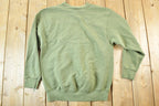 Vintage 1980s Military Crewneck Sweater Mens M