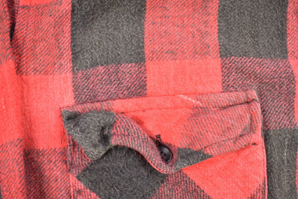 Vintage 1990s Dakota Plaid Flannel Button Up Shirt