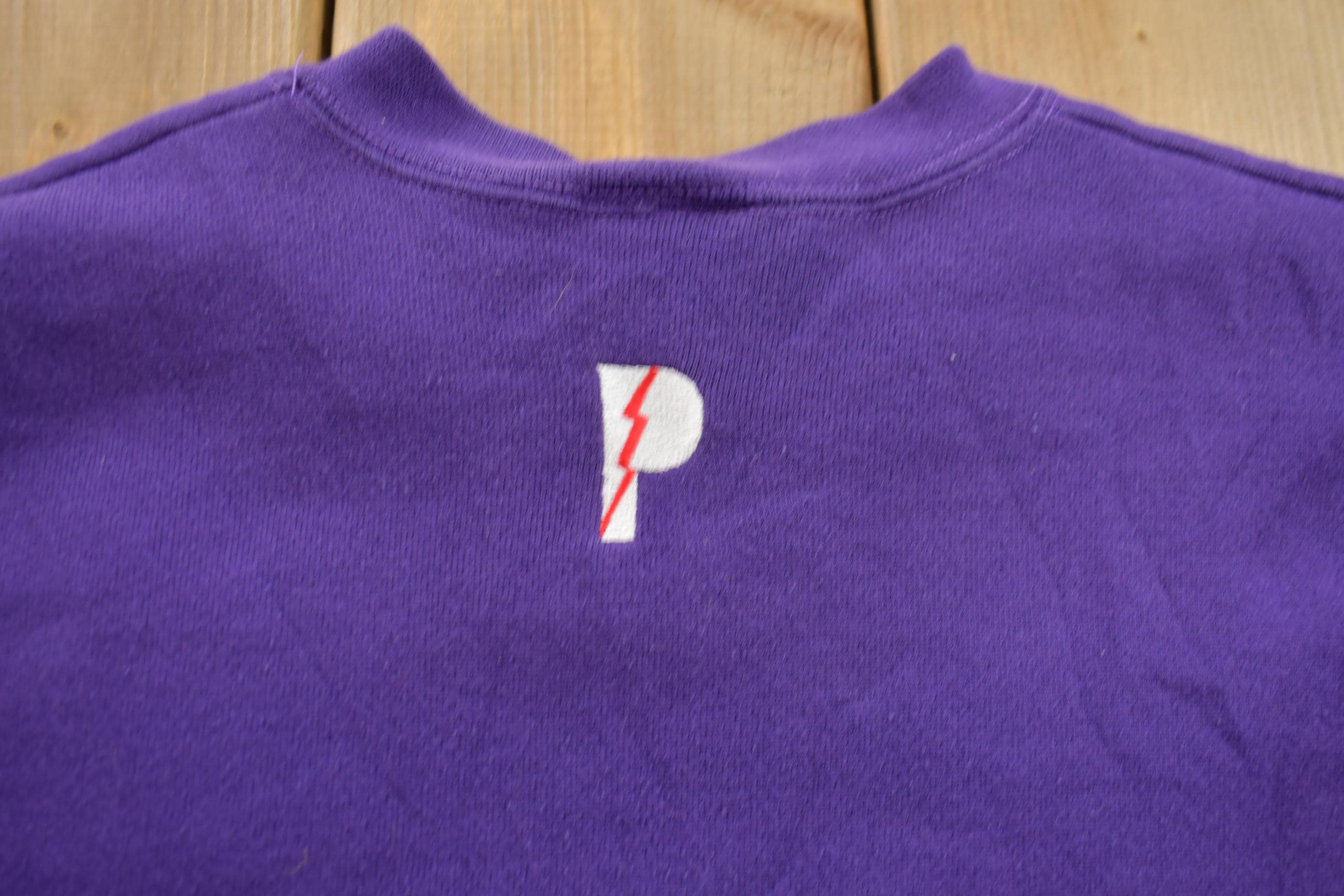 Vintage 1990s Kansas State Wildcats Collegiate Embroidered Crewneck Made In USA Pro Player