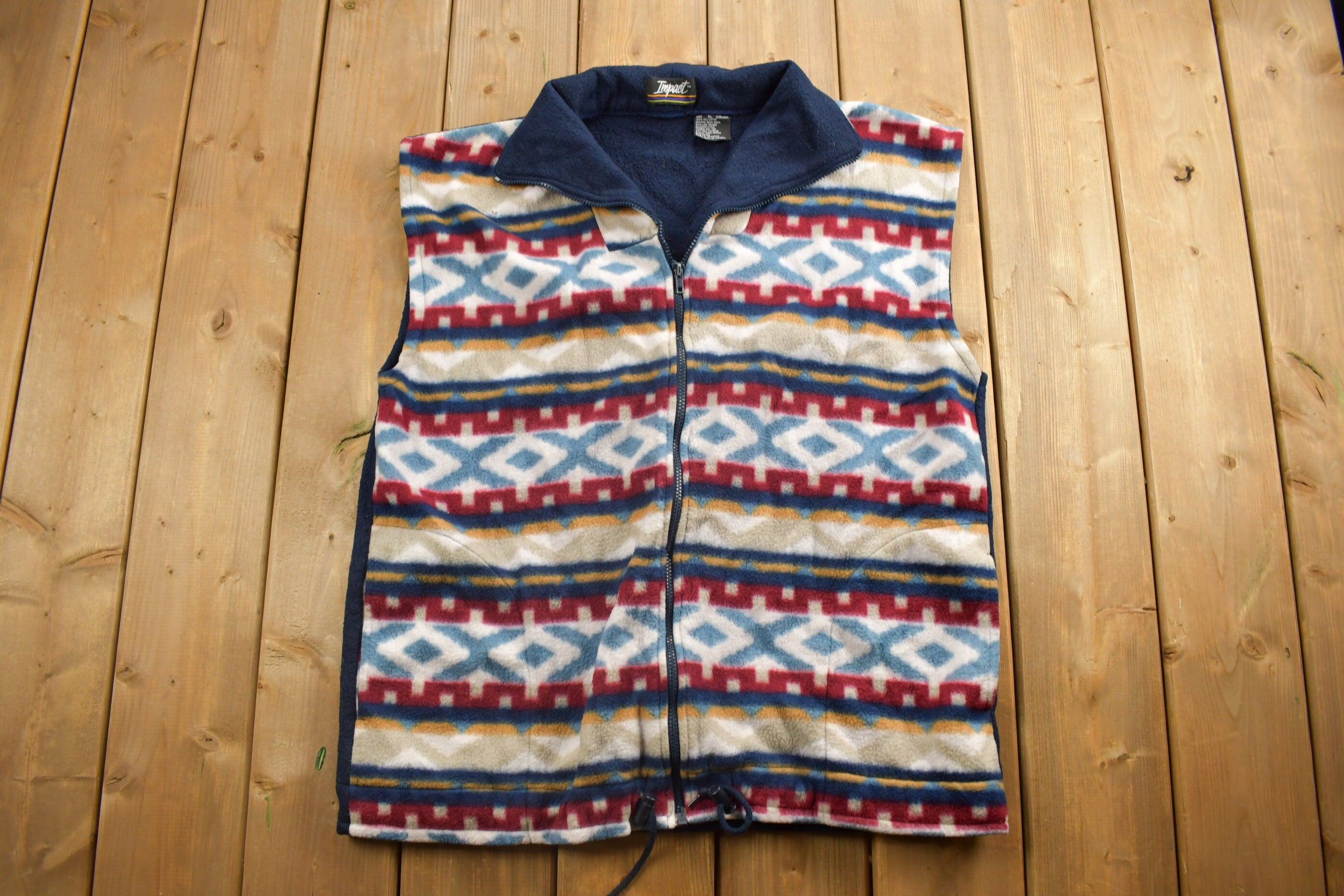 Vintage 1990s Impact Fleece Vest