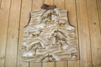 Vintage 1990s Created By Wanda Wild Horses All Over Print Fleece Sweater