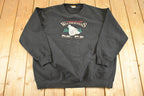 Vintage 1990s American Wolf Souvenir Crewneck Sweatshirt Men's XL