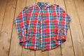 Vintage 1990s Kids Ralph Lauren Plaid Button Up Shirt