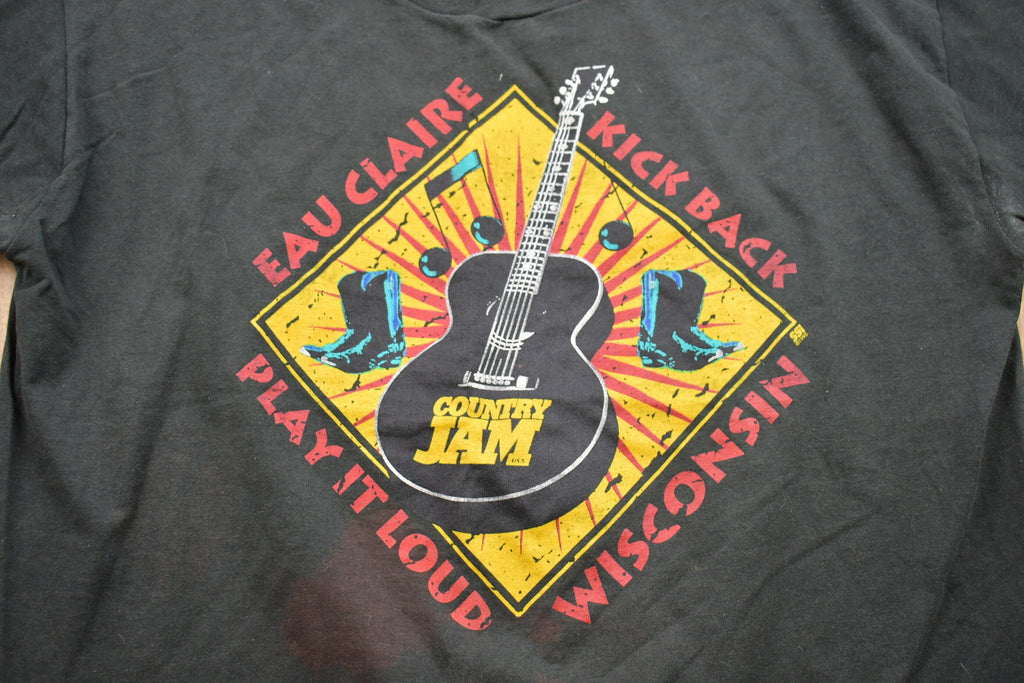 Vintage 1995 Country Jam USA Graphic T-Shirt