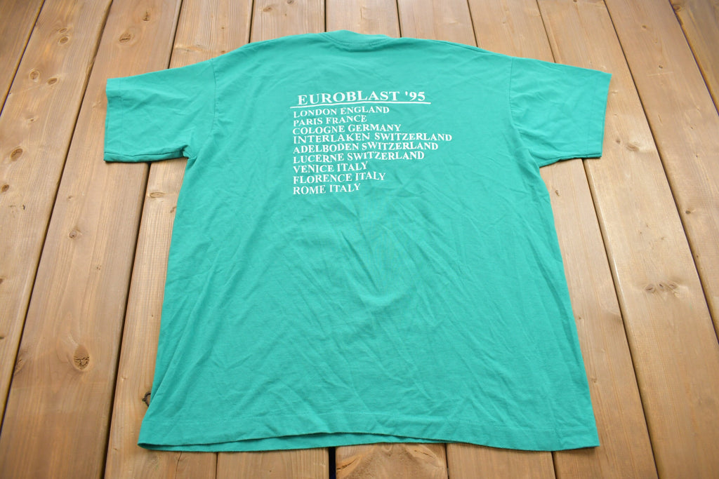 Vintage 1995 EuroBlast Souvenir T Shirt