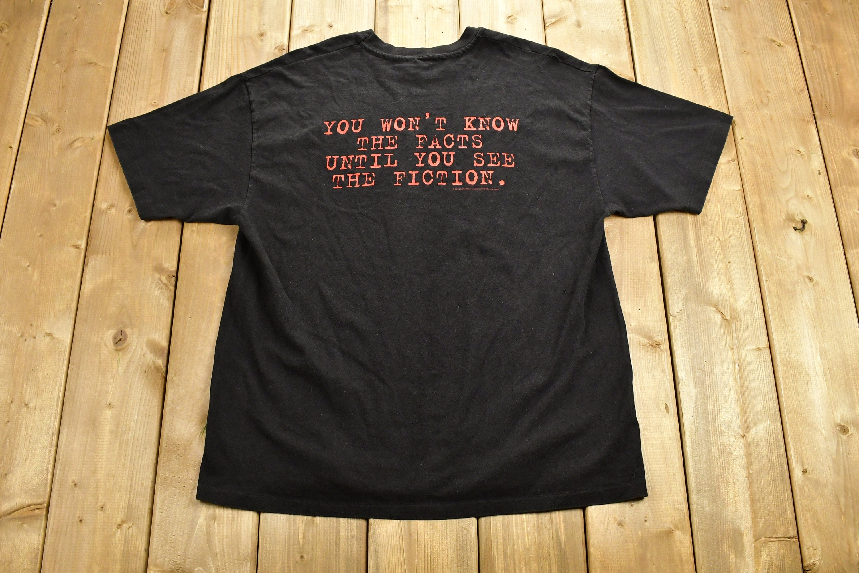 Vintage 1994 Pulp Fiction Movie Promo T-shirt