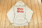 Vintage 1990s Champion Reverse Weave University of Ohio State Buckeyes Collegiate Hoodie Men's XL