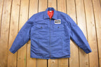 Vintage 1970s Break Time Patch Thermal Lined Jacket