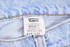 Vintage 1990s Levi's 560 Red Tab Jeans Size 16 x 32