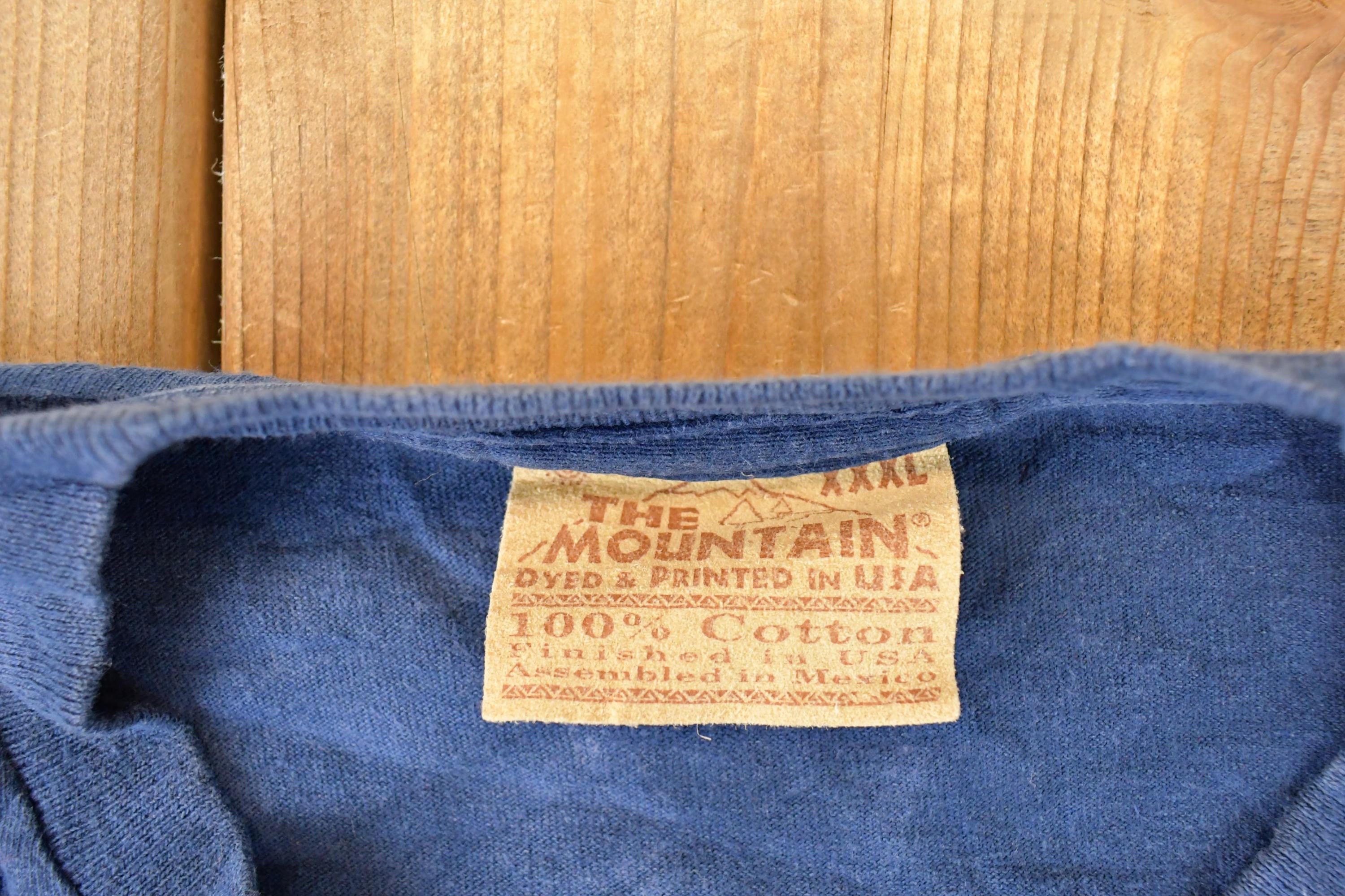 Vintage 1990s The Mountain Bald Eagle Lightning Souvenir T-Shirt Men's XL