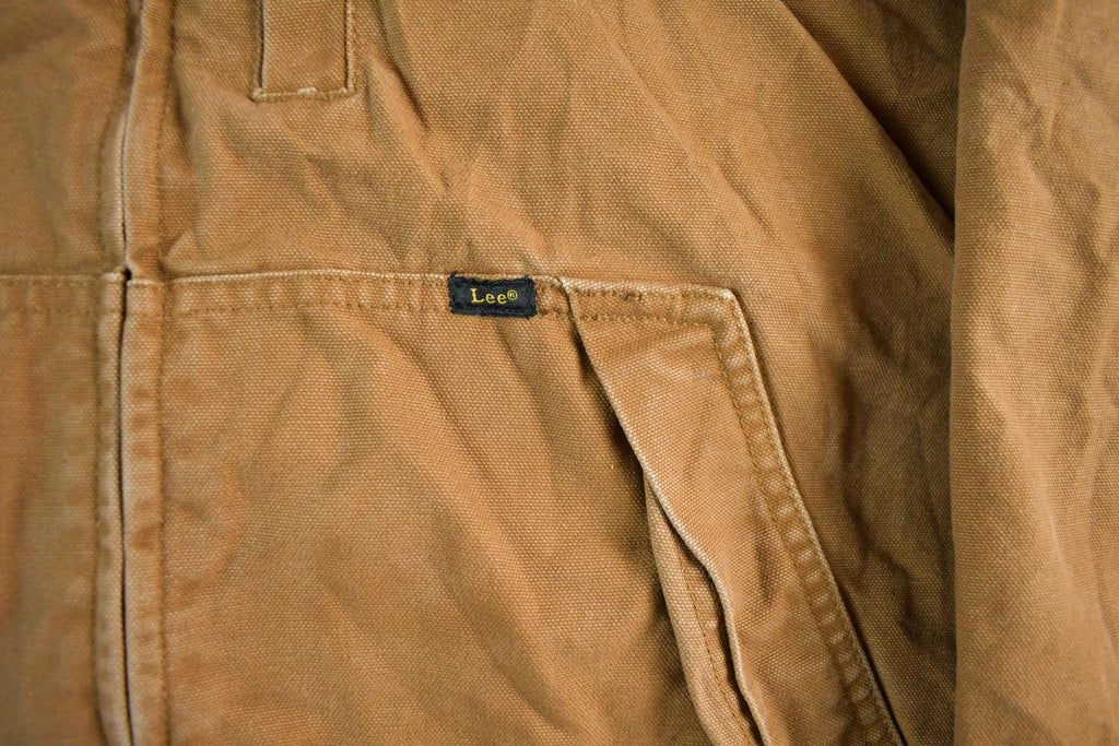 Vintage 2000s Lee Hooded Sherpa Lined Jacket Mens XL