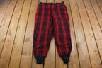 1950s True Vintage Woolrich Plaid Trousers