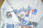 Vintage 1991 Toronto Maple Leafs NHL All Over Print Graphic T-Shirt