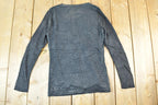 Women Vintage Vigoss Y2K T-Shirt / Vigoss Grunge Skull Print / Contrast Stitch / Internet Famous Clothing / Over Dyed