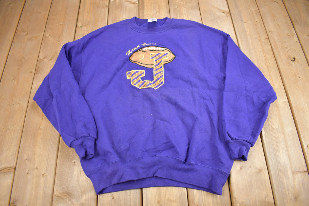 Vintage 1990s Varsity Football Crewneck Sweatshirt
