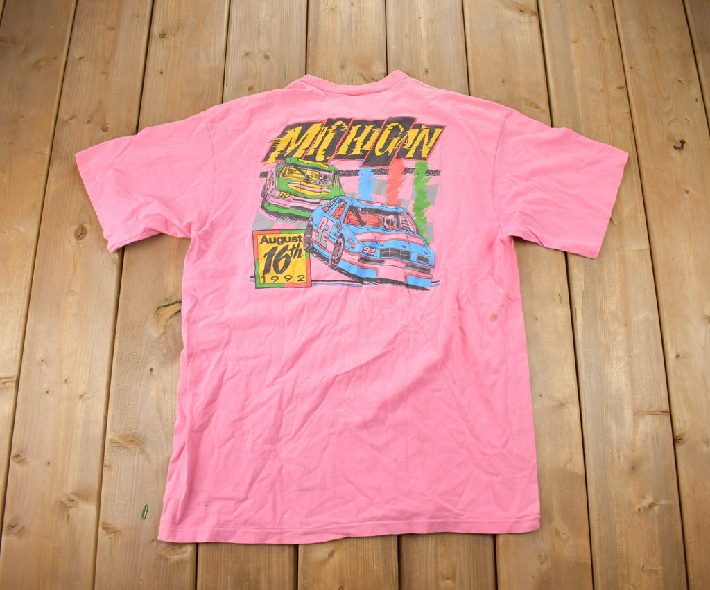Vintage 1990s Jensen Michigan Racing Souvenir T Shirt