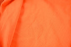 Vintage 1990s Bright Orange Blank Zip-Up Hooded Sweatshirt
