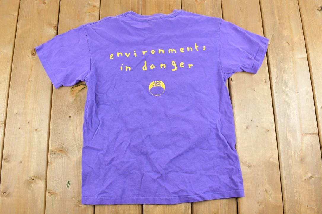 Vintage 1990s Environments In Danger Souvenir T-Shirt