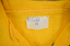 Vintage 1960s SBS Collegiate Knit Sweater True Vintage  Cheerleader Sweater  Made In USA  Embroidered
