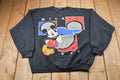 Vintage 1990s Mickey Mouse Graphic Crewneck Sweatshirt