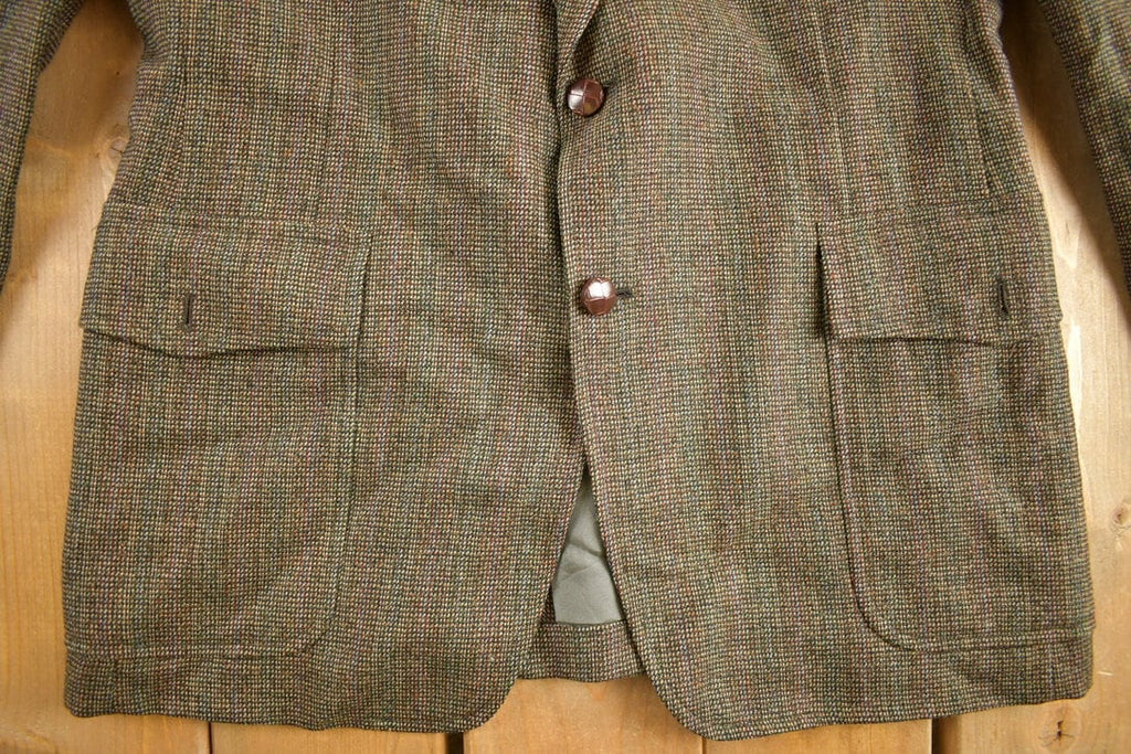 Vintage 1990s Hart Schafiner Wool Blazer Jacket