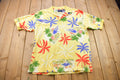 Vintage 1990s Gant Floral Collared Button Up Shirt
