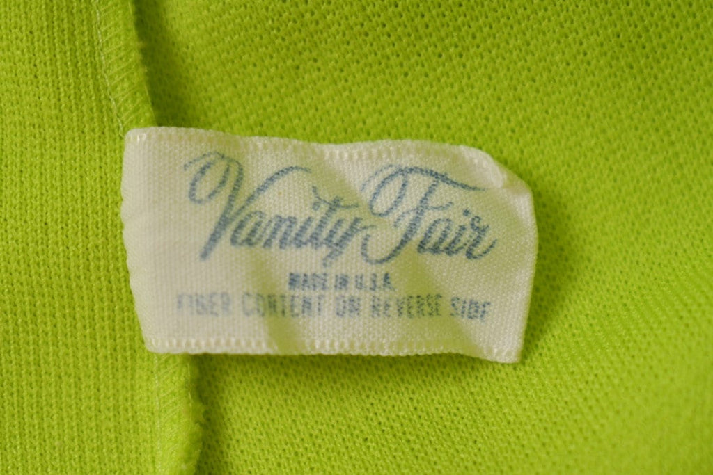 Vintage 1980s Vanity Fair Button Up Vest