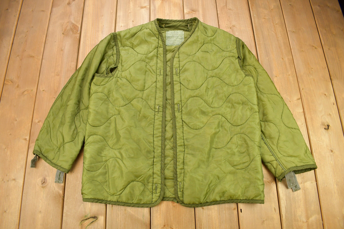 Vintage 1984 M65 Military Jacket Liner Size M