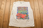 Vintage 1990s NASCAR Racing T-Shirt / Single Stitch / Racing Tee / 90s Streetwear / Sportswear