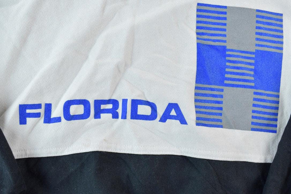 Vintage 1980s Florida Souvenir Colour Block Crewneck Sweatshirt
