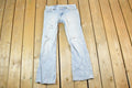 Vintage 1970s Levi Strauss Red Tab 518 Boot Cut Denim Jeans Size 30 x 28