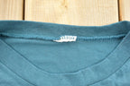 Vintage 1990s Algonquin Fox And Bear Theme Graphic T-Shirt