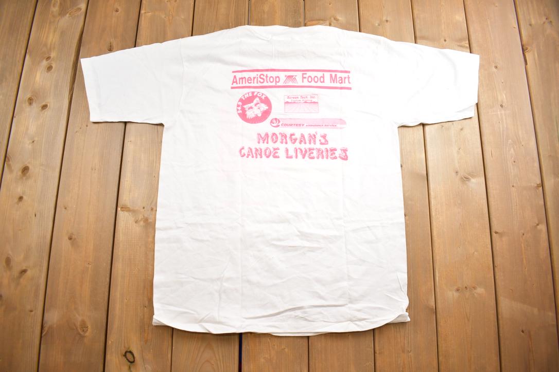 Vintage 1990 Little Miami Triathlon Souvenir Travel T Shirt Made In USA
