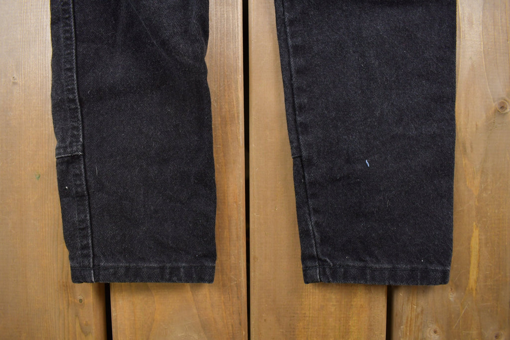 Vintage 1990's Chic Skinny Black Jeans 24 x