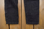 Vintage 1990's Chic Skinny Black Jeans 24 x