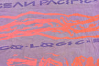 Vintage 1990s Ocean Pacific All Over Print Surf Graphic T Shirt Men's XL