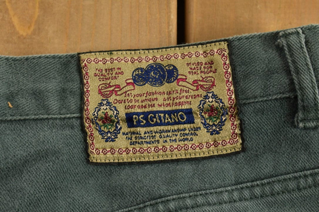 Vintage 1980s Gitano Washed Relaxed Tapered Jeans