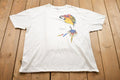 Vintage 1990s Bahamas Parrot Bird Theme Graphic T-Shirt
