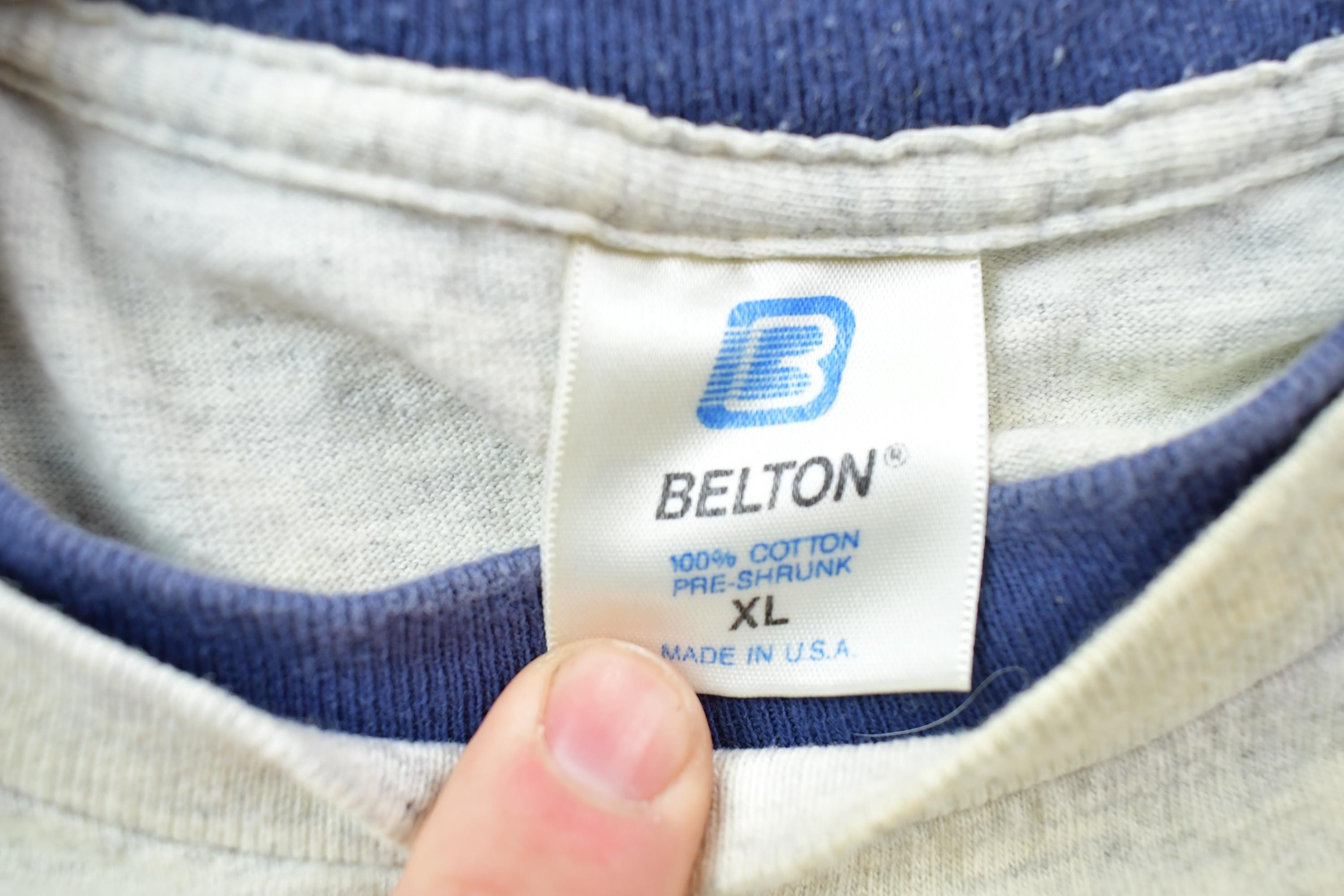 Vintage 1990s IMA Belton Brand University Collegiate T-Shirt