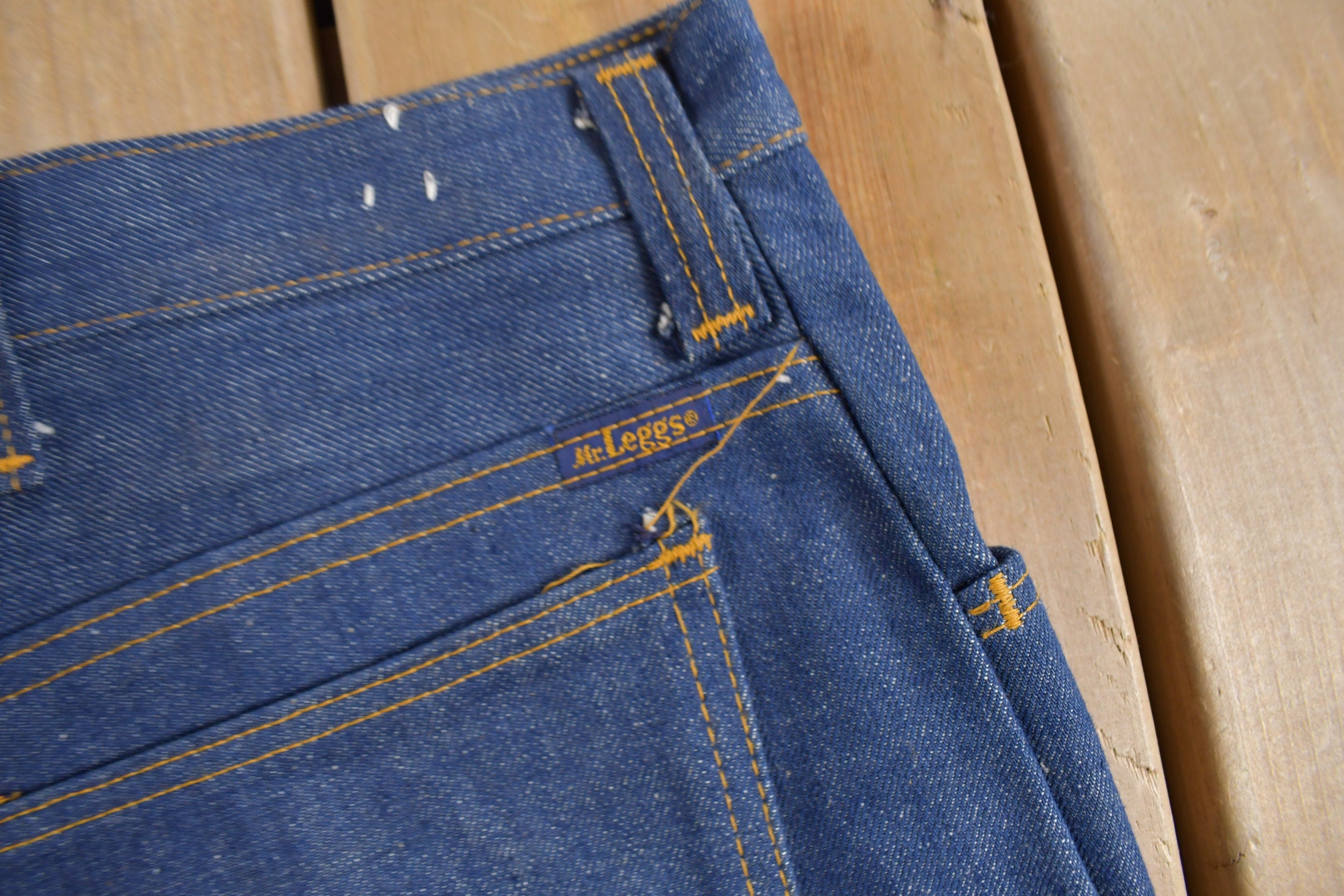 Vintage 1970s Mr Leggs Jeans Size 38 x 34