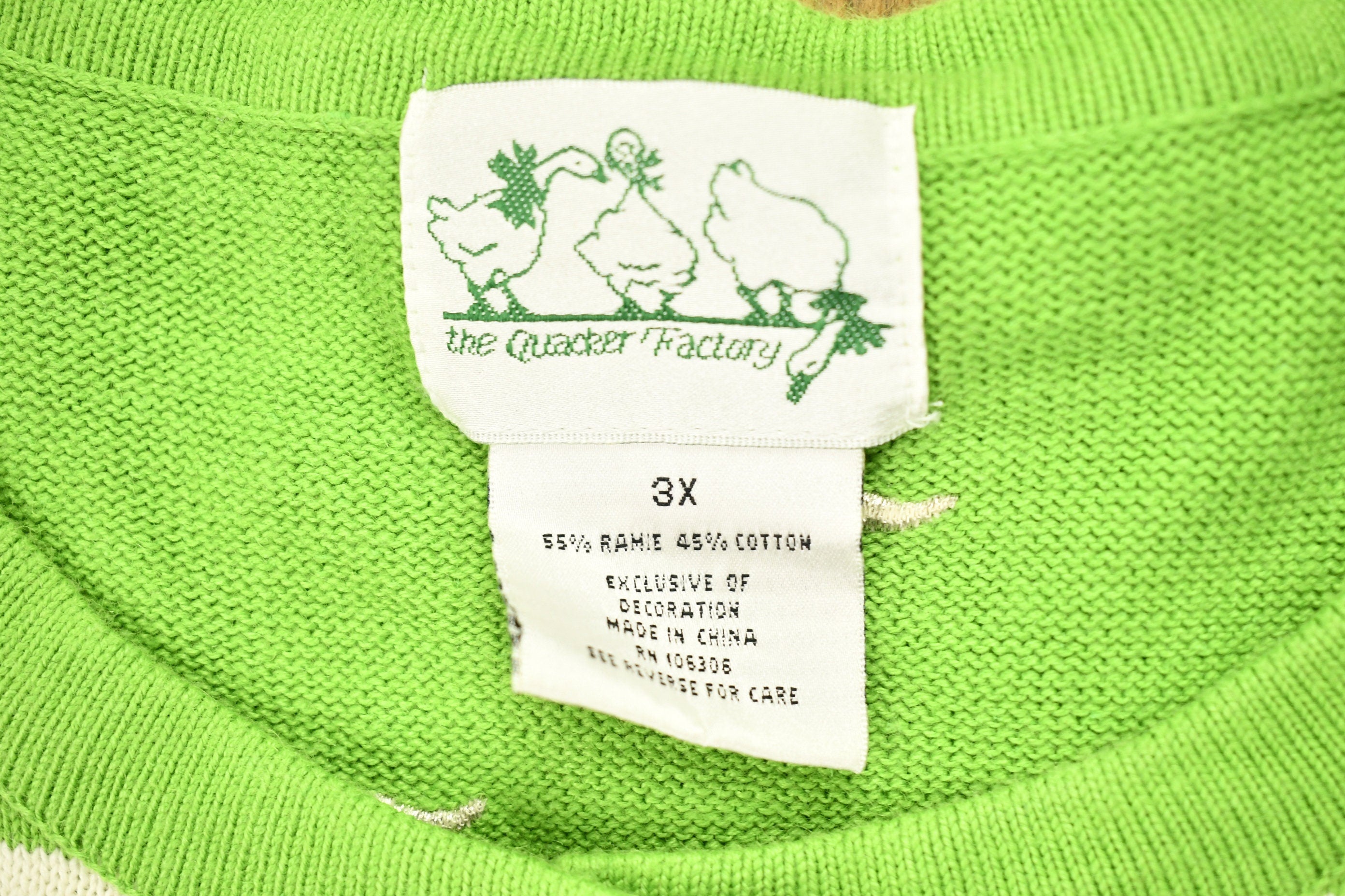 Vintage 1990s The Quacker Factory Striped Cardigan  90s Cardigan  Vintage Boat Graphic  Outdoor  Winter Sweater