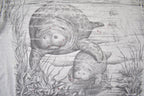 Vintage 1990s Manatee All Over Print T-Shirt